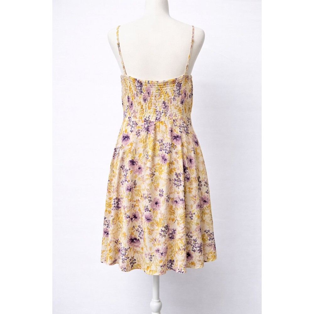 Old Navy XXL Floral Cami Sundress Smocked Back Adjustable Spaghetti Straps - Picture 2 of 9